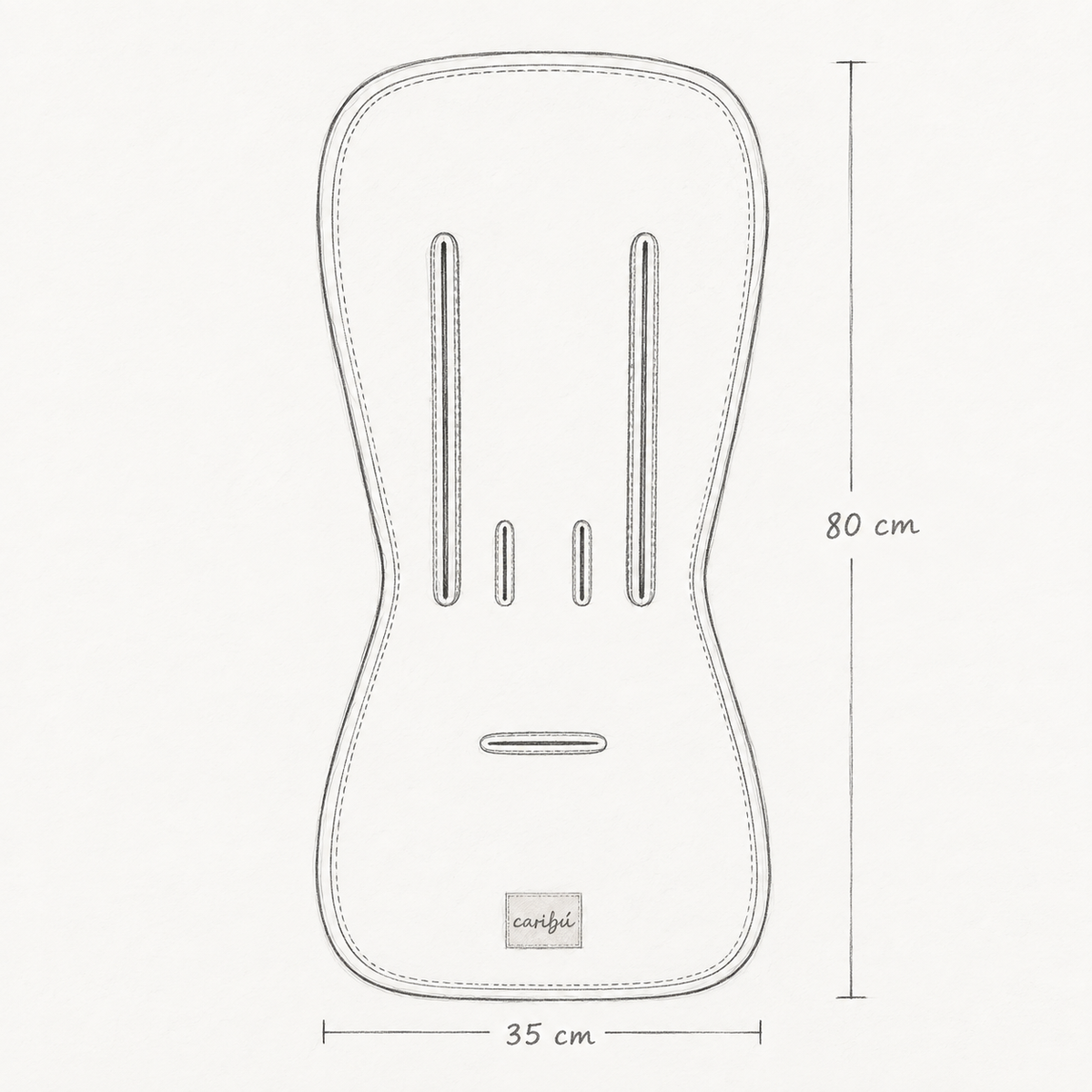 Colchoneta universal Rosewood