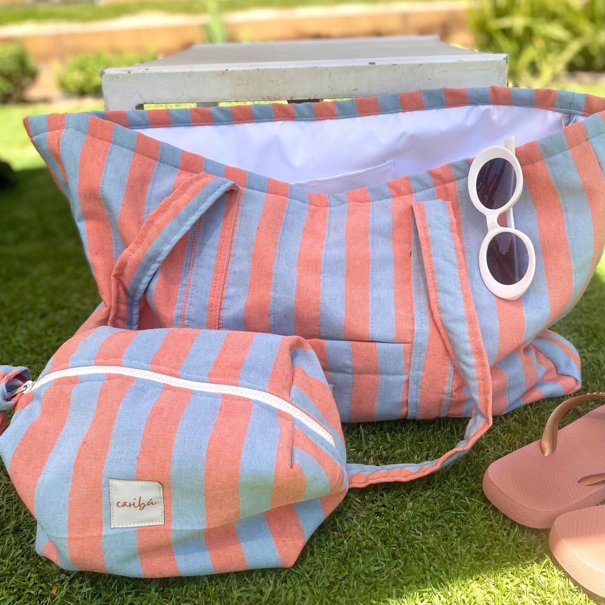 Bolsa de playa XL impermeable Sunset