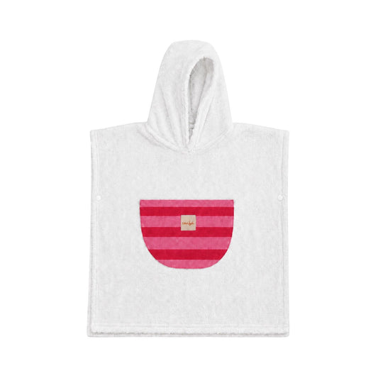 Poncho Playa Cherry Pop