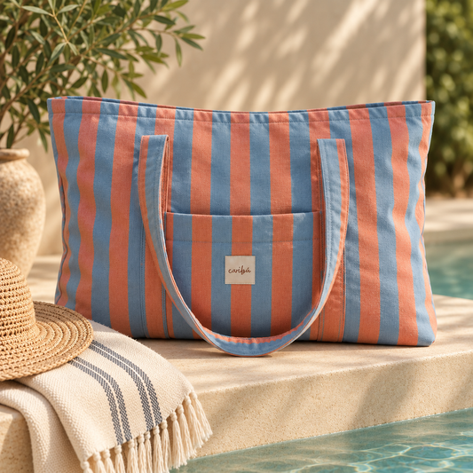Bolsa de playa XL impermeable Sunset