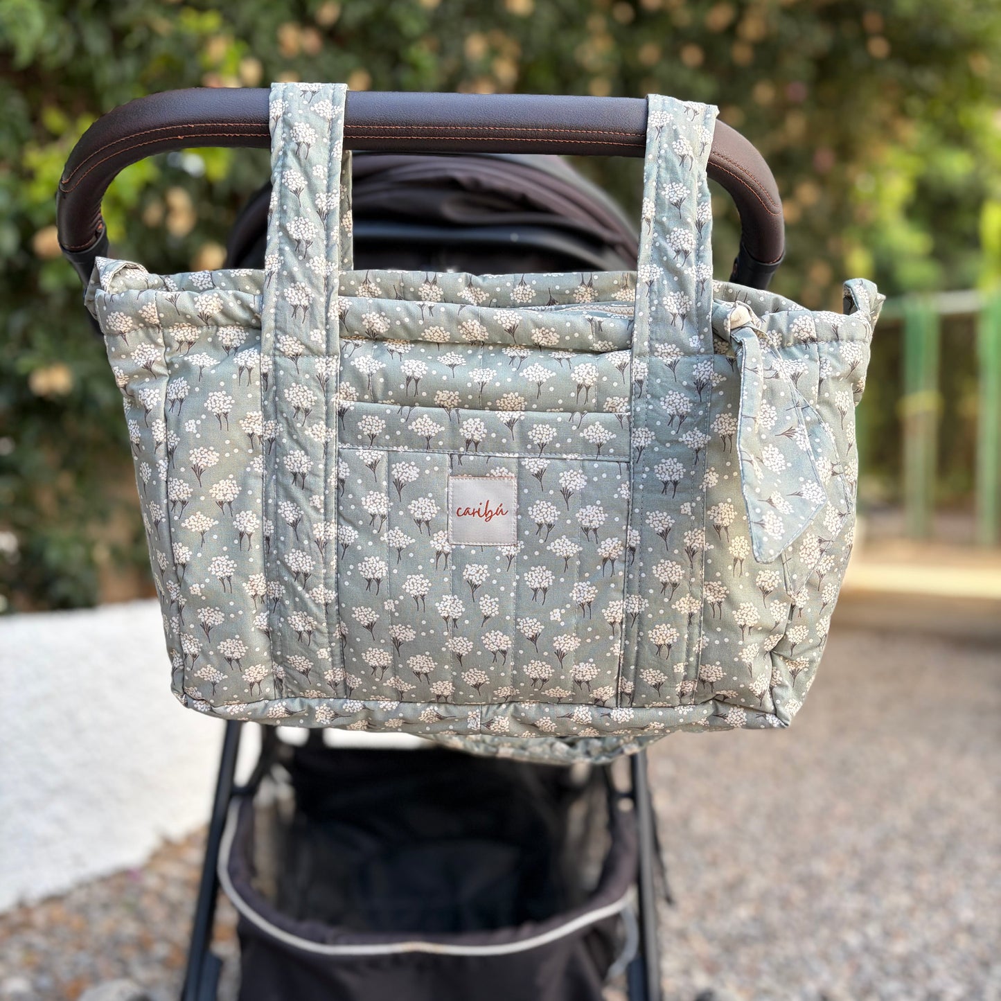 Bolso de paseo impermeable MAXI Cotton Bloom