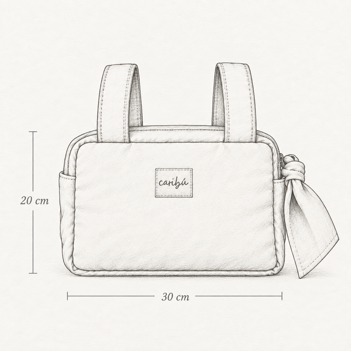 Bolso de paseo MIDI Cherry Pop
