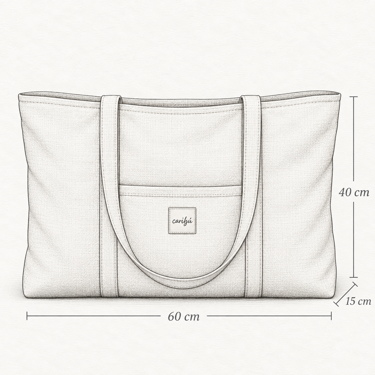 Bolsa de playa XL impermeable Cherry Pop